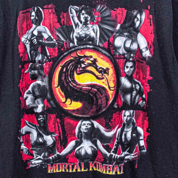 Mortal Kombat Video Game T-Shirt Female Characters XL Y2K Streetwear - Picture 3 of 6